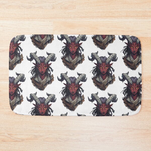 Item preview, Demonic DnD Tiefling Art designed and sold by bapupa.