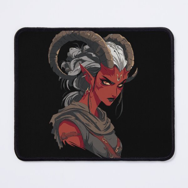Item preview, Infernal DnD Tiefling Art designed and sold by bapupa.