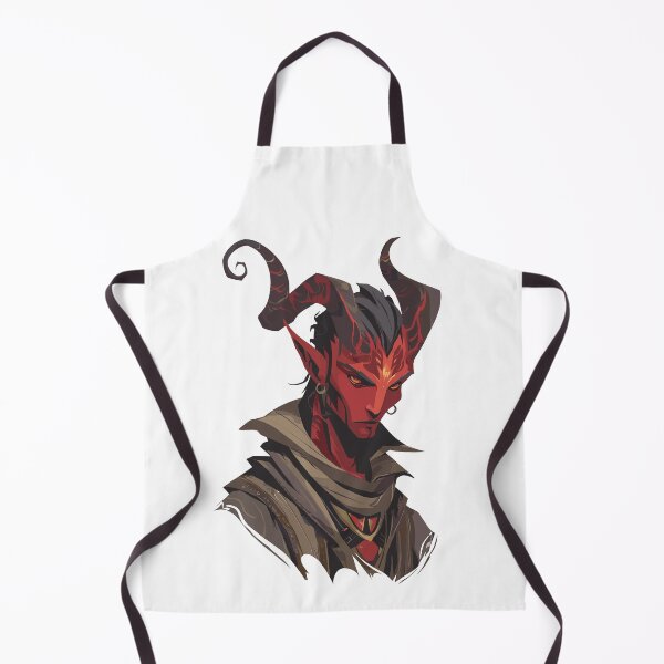Item preview, Horned DnD Tiefling Art designed and sold by bapupa.