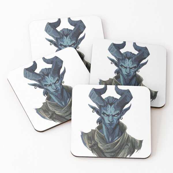 Item preview, Charming DnD Tiefling Art designed and sold by bapupa.