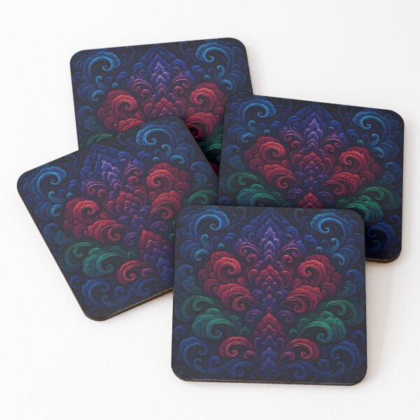 Item preview, Baroque Bloom – Ornamental Swirl Symmetry designed and sold by JaroPrints.