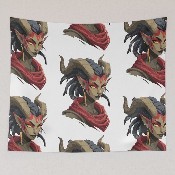 Item preview, Mystical DnD Tiefling Art designed and sold by bapupa.