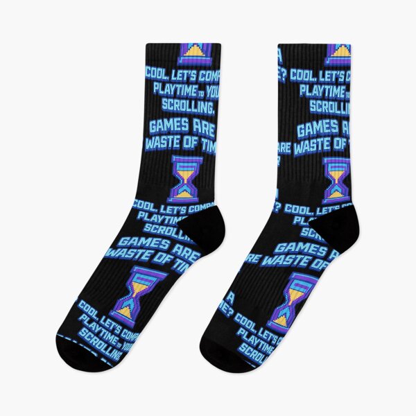 Item preview, Games Are a Waste of Time? Let’s Compare Playtime – Gamer Clapback T-Shirt designed and sold by TeeTimeTreasure.