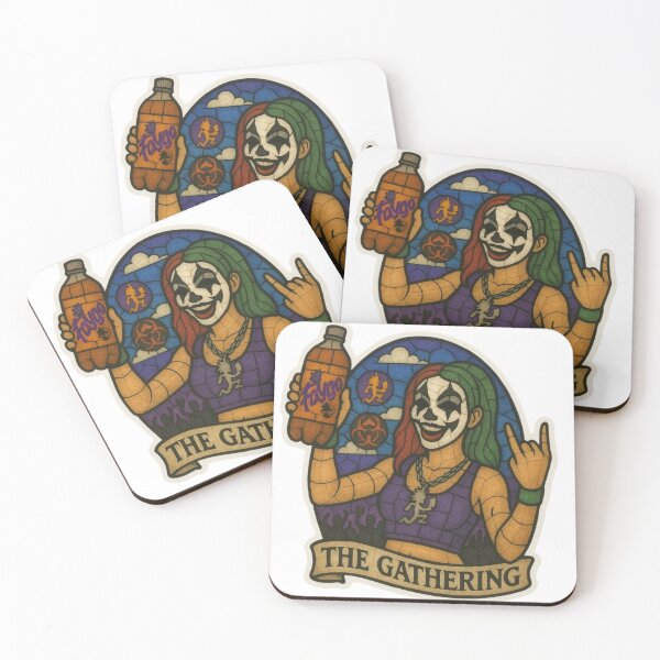 Item preview, Juggalette stained glass designed and sold by Couldbebettah.