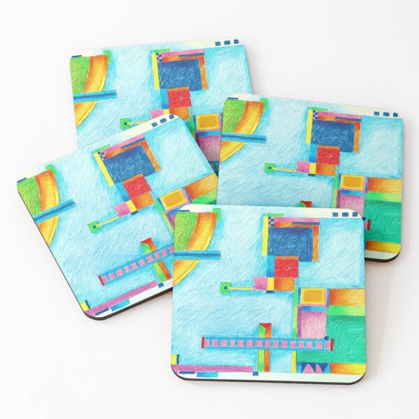 Item preview, Building on water. Abstract designed and sold by Tereza Pilar  Art.