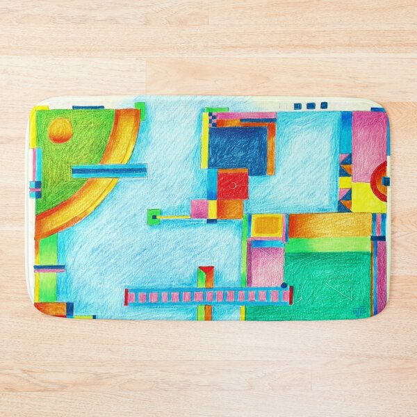 Item preview, Building on water. Abstract designed and sold by Tereza Pilar  Art.