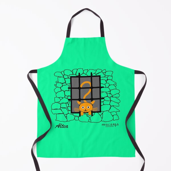 Item preview, Altea old town t-shirt with cat designed and sold by malangacamisetas.
