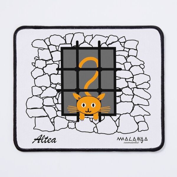 Item preview, Altea old town t-shirt with cat designed and sold by malangacamisetas.