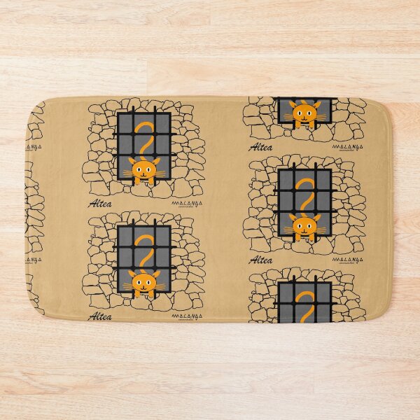 Item preview, Altea old town t-shirt with cat designed and sold by malangacamisetas.