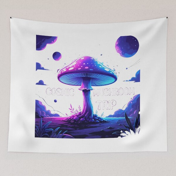 Item preview, Cosmic Mushroom Trip designed and sold by ASKprints.
