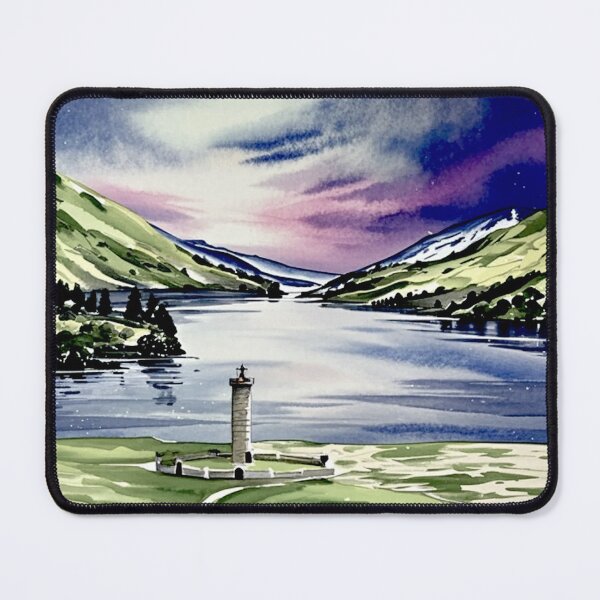 Item preview, Jacobite monument, scotland4（watercolour + AI） designed and sold by artsmeow.