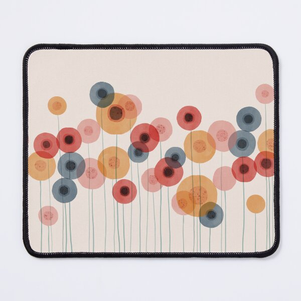 Item preview, Round wildflowers designed and sold by Elbuenlimon.