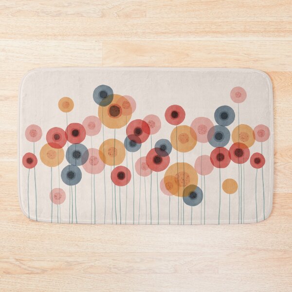 Item preview, Round wildflowers designed and sold by Elbuenlimon.