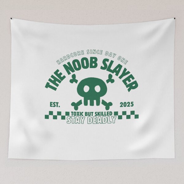 Item preview, The Noob Slayer – Toxic But Skilled designed and sold by KomixsDesign.