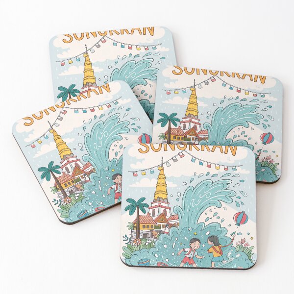 Item preview, SONGKRAN FESTIVAL designed and sold by likbatonboot.