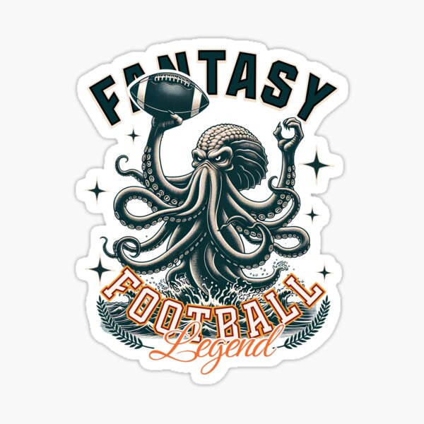 Item preview, FANTASY FOOTBALL LEGEND - THE KRAKEN designed and sold by justyna-s28.