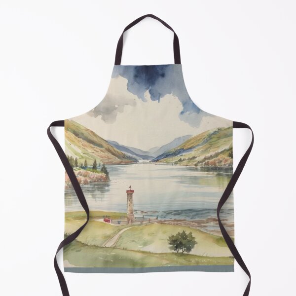 Item preview, Jacobite monument, scotland3(watercolour + AI) designed and sold by artsmeow.