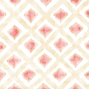 Artwork thumbnail, Tan and Pink Pattern by MathisDesigns