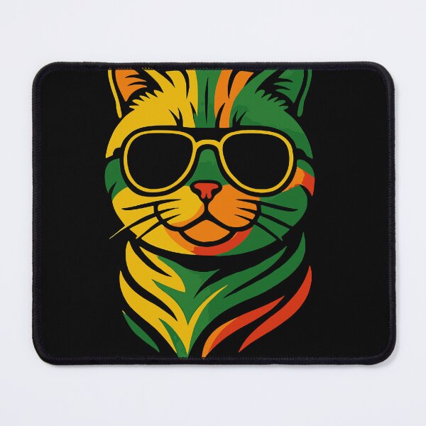 Item preview, Cool Scottish Shorthair cat with aviator sunglasses designed and sold by Bengoer18.