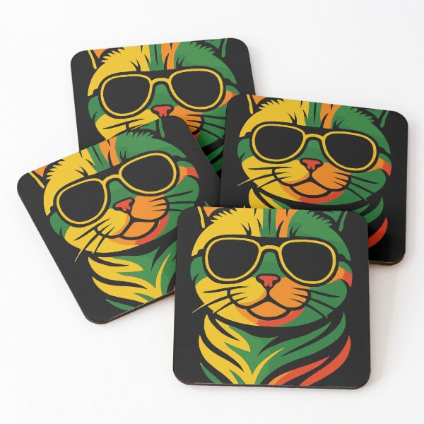 Item preview, Cool Scottish Shorthair cat with aviator sunglasses designed and sold by Bengoer18.