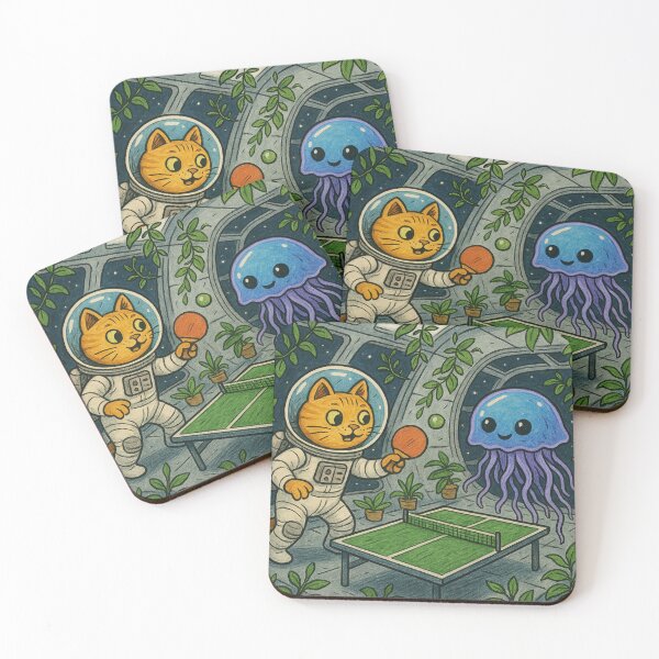 Item preview, Galactic Ping-Pong – The Cosmic Duel designed and sold by QuantumKey.