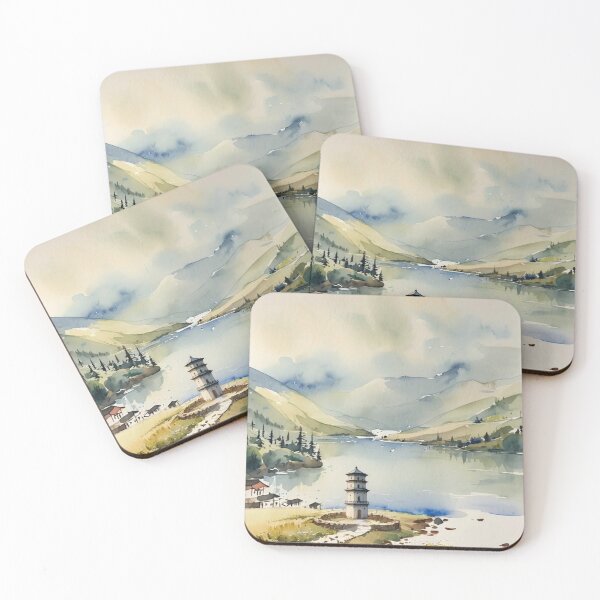 Item preview, Jacobite monument, scotland2（watercolour + AI） designed and sold by artsmeow.