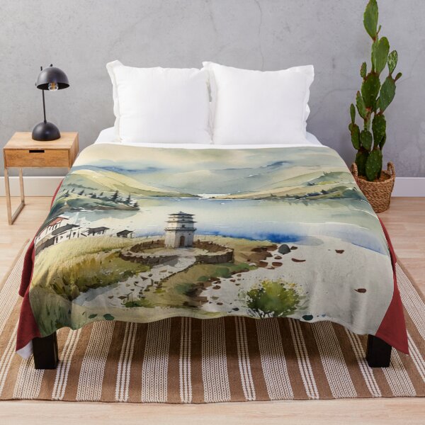 Item preview, Jacobite monument, scotland2（watercolour + AI） designed and sold by artsmeow.