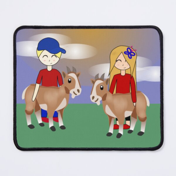 Item preview, Ford and Amanda Elope with the Goats designed and sold by GooglyEyes-.