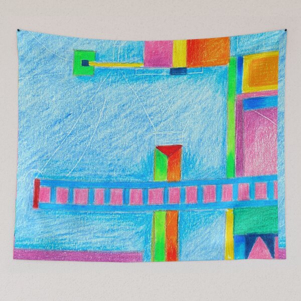 Item preview, Abstract II. Building on water. designed and sold by Tereza Pilar  Art.
