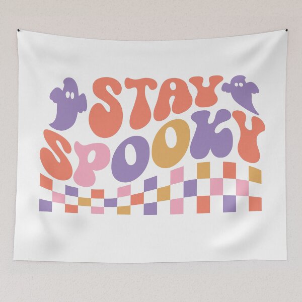 Item preview, Retro Stay Spooky – Vintage Halloween designed and sold by artcultreone.