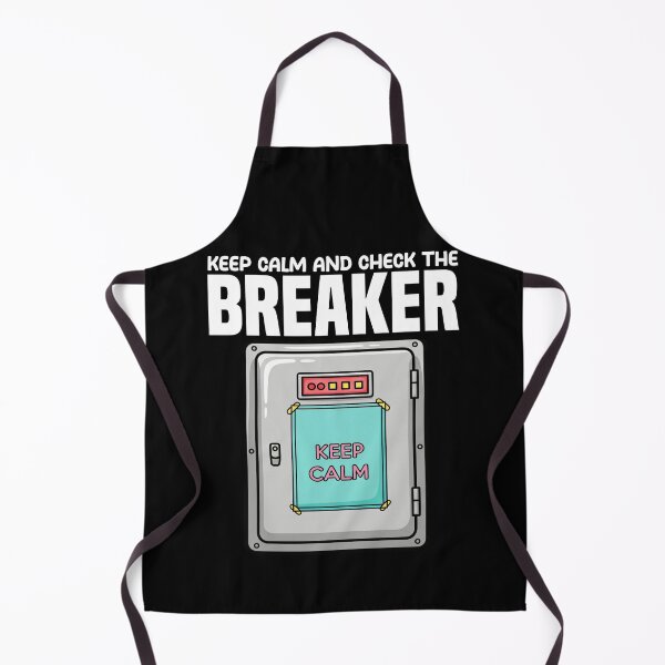 Item preview, KEEP CALM AND CHECK THE BREAKER - ELECTRICIAN designed and sold by KEF Custom.