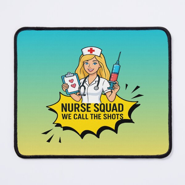 Item preview, Nurse Squad We Call the Shots | Women's Graphic Crewneck Nurse Tshirt designed and sold by skkyfaithArtz.