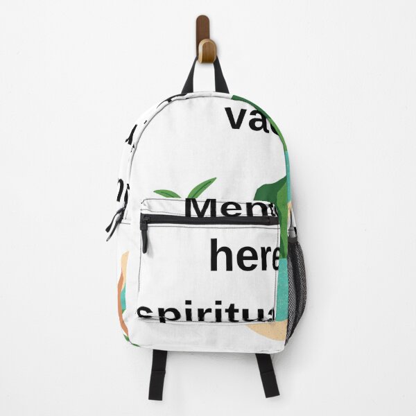 Item preview, Funny Mental Health Quote | Mentally Here Spiritually on Vacation Shirt designed and sold by matari63.