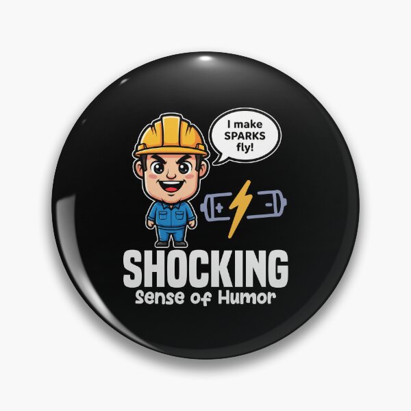 Item preview, SHOCKING SENSE OF HUMOR - ELECTRICIAN designed and sold by KEF Custom.