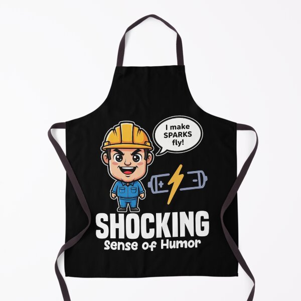 Item preview, SHOCKING SENSE OF HUMOR - ELECTRICIAN designed and sold by KEF Custom.