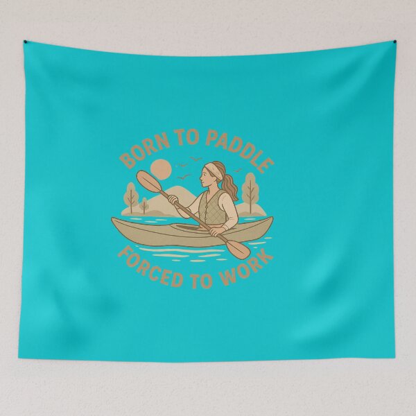Item preview, Paddle More, Worry Less designed and sold by SimplyJamee.