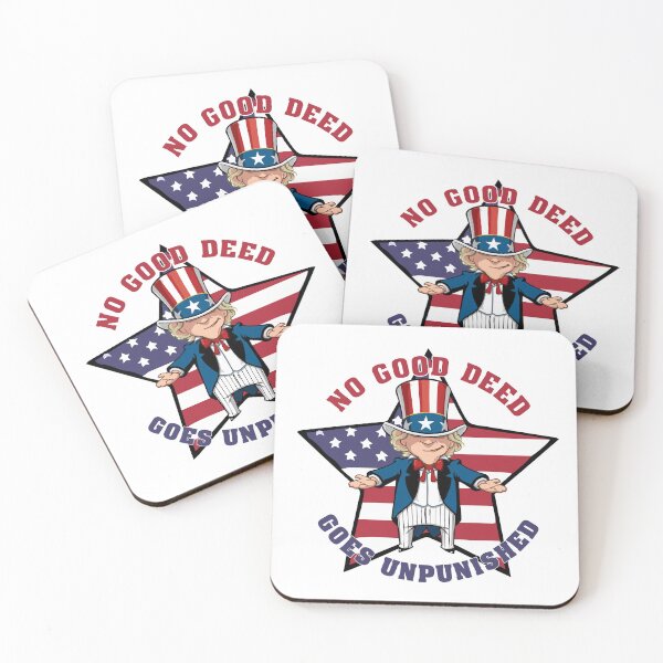 Item preview, No Good Deed Goes Unpunished Uncle Sam Tax Humor designed and sold by NoGoodDeeds.