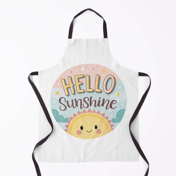 Item preview, Hello Sunshine Cute Happy Sun Positivity Good Vibes Sticker T-Shirt Gift designed and sold by asliberry.