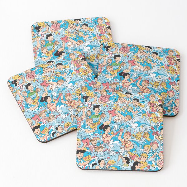 Item preview, SONGKRAN FESTIVAL designed and sold by likbatonboot.