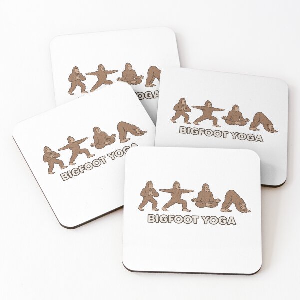 Item preview, Bigfoot Yoga – Funny Sasquatch Meditation and Stretching  designed and sold by Free Soul Designs.