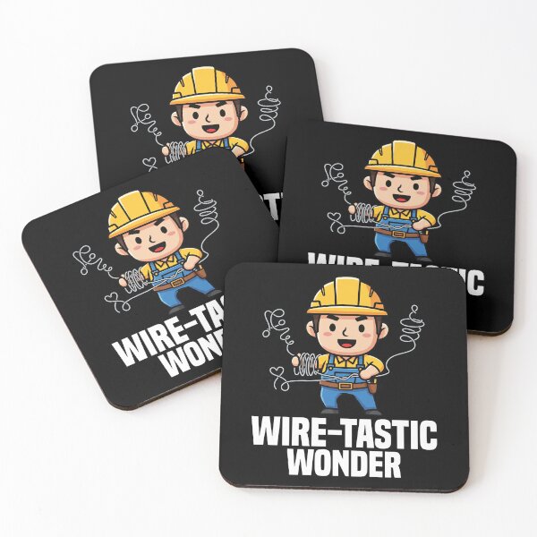 Item preview, WIRE-TASTIC WONDER - ELECTRICIAN designed and sold by KEF Custom.