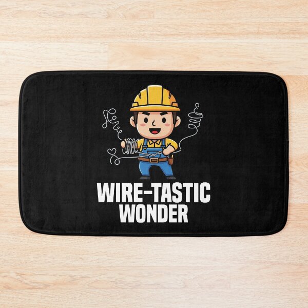 Item preview, WIRE-TASTIC WONDER - ELECTRICIAN designed and sold by KEF Custom.