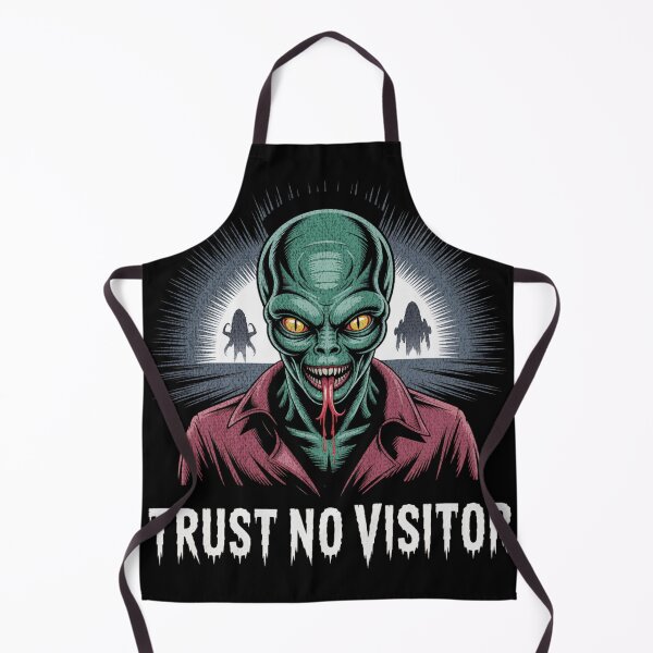 Item preview, 80's Sci-Fi Trust No Visitor Oversized designed and sold by FredrickHudson.
