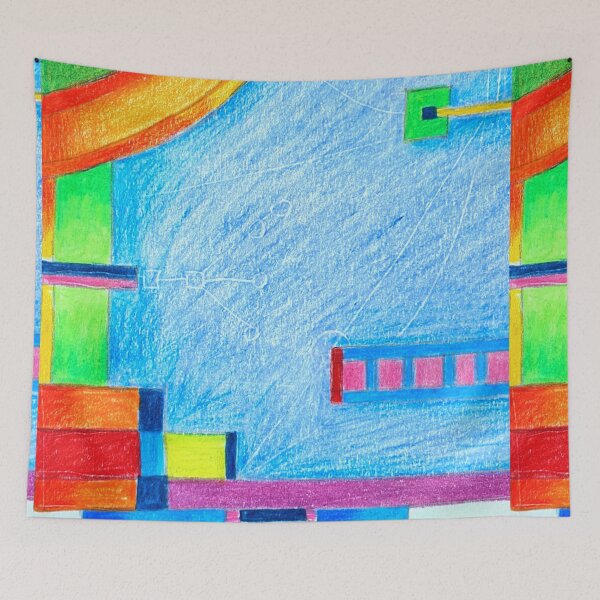 Item preview, Abstract III. Building on water designed and sold by Tereza Pilar  Art.