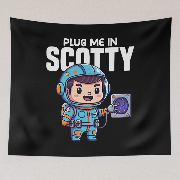 Item preview, PLUG ME IN, SCOTTY! - ELECTRICIAN designed and sold by KEF Custom.