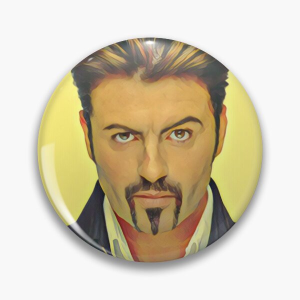 Item preview, George Michael portrait designed and sold by Pinkgnomie.