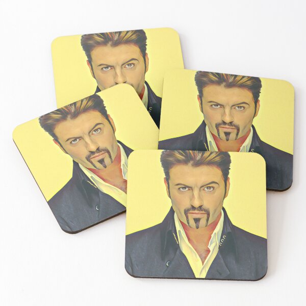 Item preview, George Michael portrait designed and sold by Pinkgnomie.