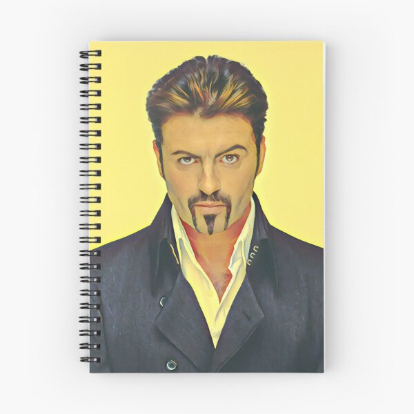 Item preview, George Michael portrait designed and sold by Pinkgnomie.