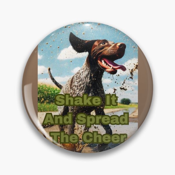 Item preview, German Shorthaired Pointer – Shake It And Spread The Cheer designed and sold by RoliPictures.