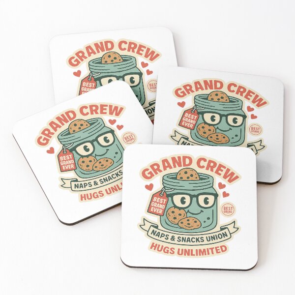 Item preview, Grand Crew — Cookie Ops • Naps & Snacks Union • Hugs Unlimited designed and sold by BeetleDots.